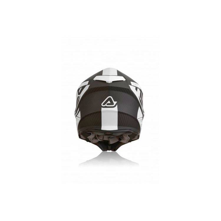 CASCO IMPACT STEEL CARBON BIANCO/NERO | ACERBIS