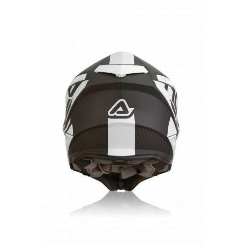 CASCO IMPACT STEEL CARBON BIANCO/NERO | ACERBIS