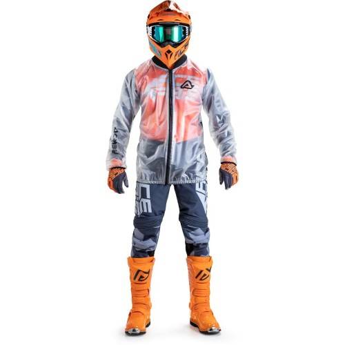 GIACCA RAIN PRO TRASPARENTE 3.0 TRASPAR / NEUTRO | ACERBIS