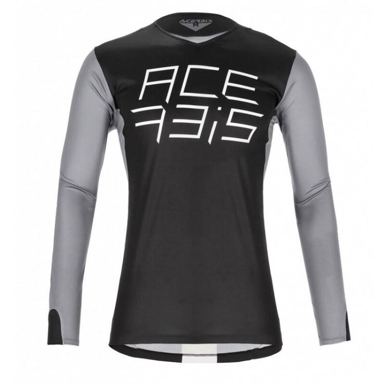 MAGLIA MX J-RACE NERO/GRIGIO | ACERBIS