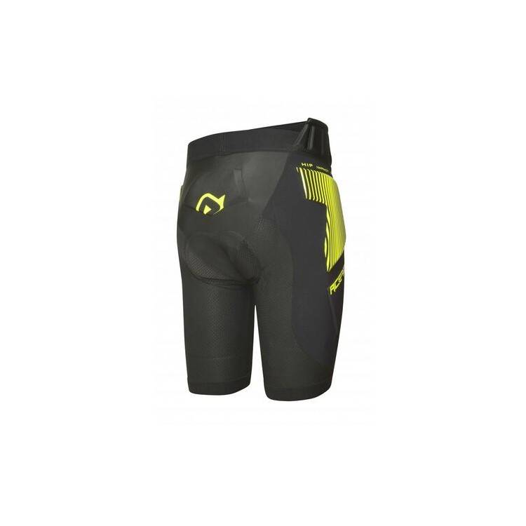 PANTALONCINI RUSH NERO/GIALLO | ACERBIS