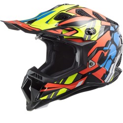 CASCO MX700 SUBVERTER RASCAL GL.BLACK FL.ORANGE | LS2