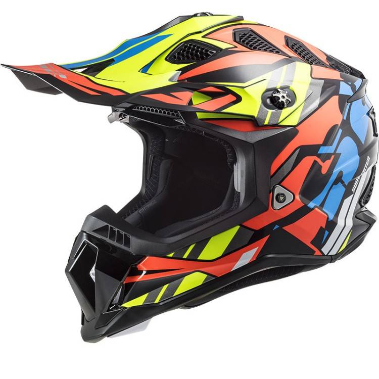 CASCO MX700 SUBVERTER RASCAL GL.BLACK FL.ORANGE | LS2