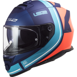 CASCO FF800 STORM SLANT MATT BLUE ORANGE | LS2