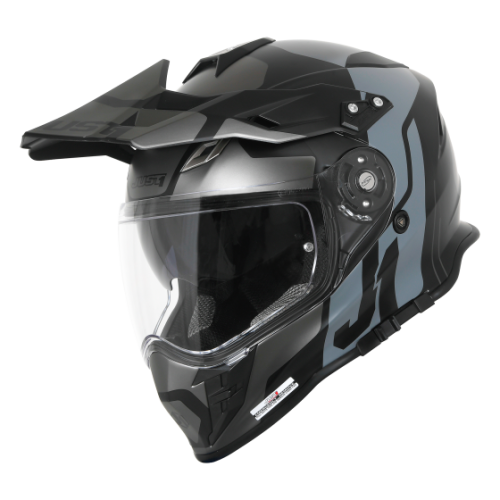 CASCO J34 PRO TOUR TITANIUM BLACK | JUST1