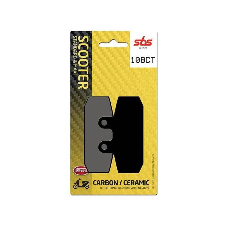 65610810 PASTIGLIE FRENO SBS 108CT | SGR