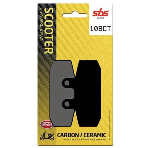 65610810 PASTIGLIE FRENO SBS 108CT | SGR