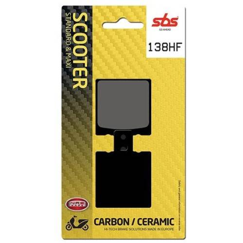 6561380 PASTIGLIE FRENO SBS 138HF | SGR