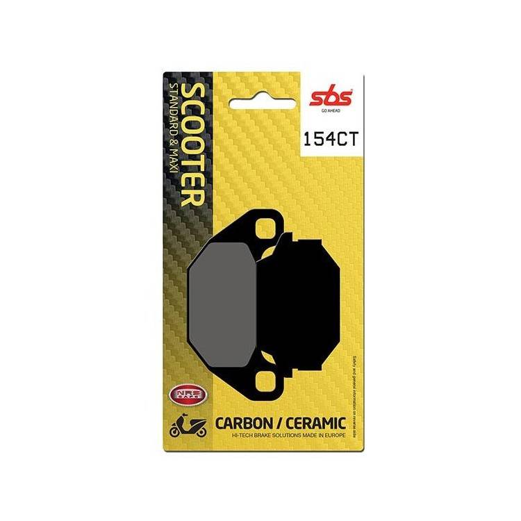 65615410 PASTIGLIE FRENO SBS 154CT | SGR