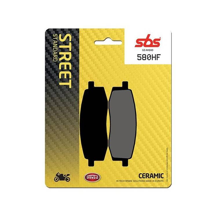 6565800 PASTIGLIE FRENO SBS 580HF | SGR