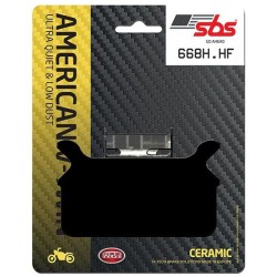 6566680 PASTIGLIE FRENO SBS 668H.HF | SGR