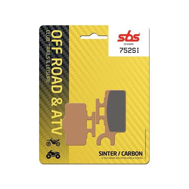 6567524 PASTIGLIE FRENO SBS 752SI | SGR