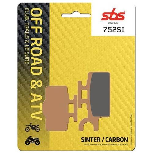 6567524 PASTIGLIE FRENO SBS 752SI | SGR