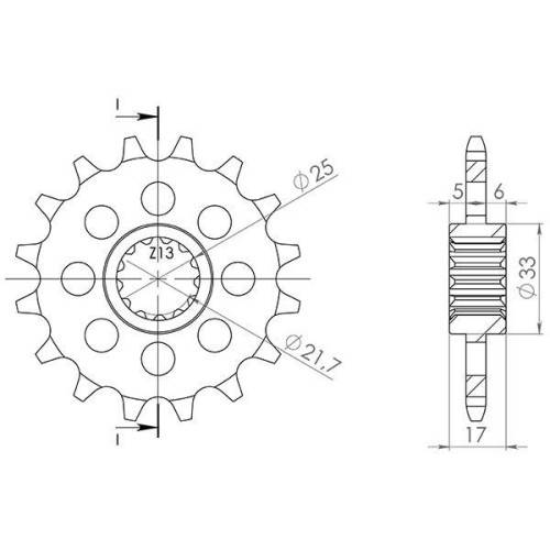 540051815 PIGNONE P520 - Z15 (DIS.00518) | SGR