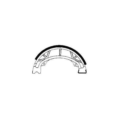COPPIA CEPPI FRENO MOZZO GRIMECA Ø 110 X 25MM | SGR | 655280