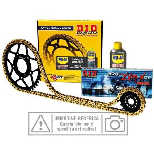 KIT TRASMISSIONE S-AC 15-42-110 DID525VX (G&B) R | SGR | 100304