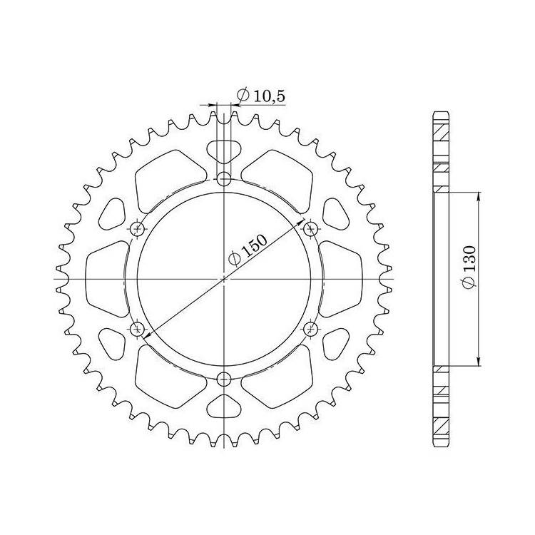 CORONA IN ACCIAIO P525 - Z42 (DIS.12606) | SGR | 541260642