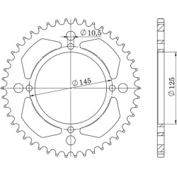 CORONA IN ACCIAIO P520 - Z45 (DIS.12505) | SGR | 541250545
