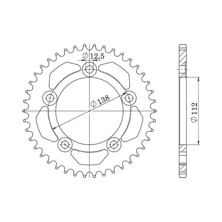 CORONA IN ACCIAIO P525 - Z42 (DIS.10613) | SGR | 541061342
