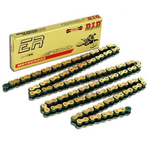 CATENA DID 420NZ3 (GOLD & BLACK) - LUNGHEZZA: 140 MAGLIE CON GIUNTO A CLIP (RJ) | SGR | 531021401