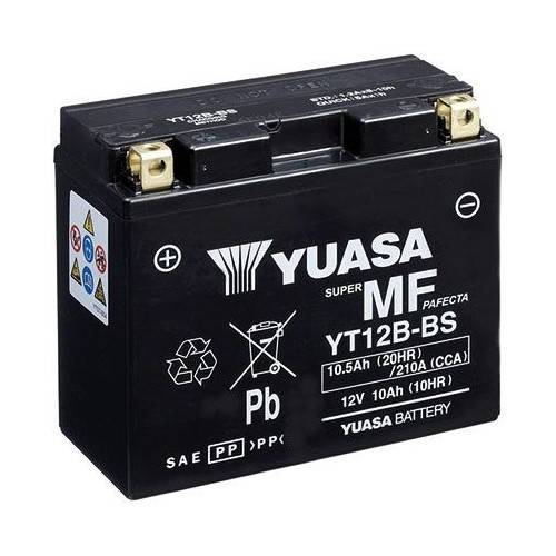 BATTERIA YUASA YT12B (SIGILLATA ATTIVATA - FACTORY SEALED) 12V/10AH | SGR | 065110WC