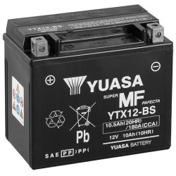 BATTERIA YUASA YTX12 (SIGILLATA ATTIVATA - FACTORY SEALED) 12V/10AH | SGR | 065109WC