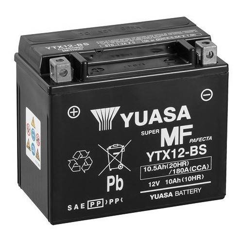 BATTERIA YUASA YTX12 (SIGILLATA ATTIVATA - FACTORY SEALED) 12V/10AH | SGR | 065109WC