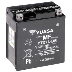 BATTERIA YUASA YTX7L (SIGILLATA ATTIVATA - FACTORY SEALED) 12V/6AH | SGR | 065069WC