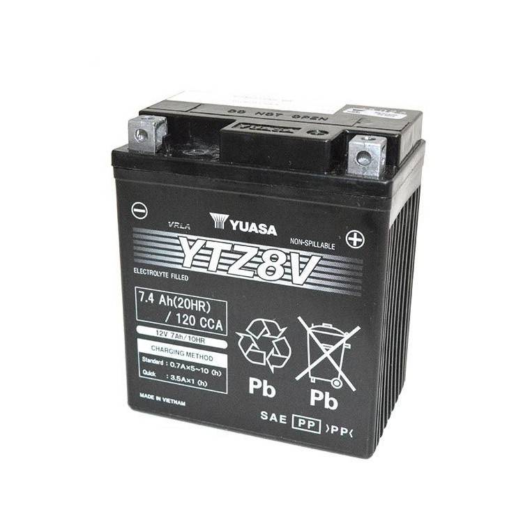 BATTERIA YUASA YTZ8V (SIGILLATA ATTIVATA - FACTORY SEALED) | SGR | 0650081