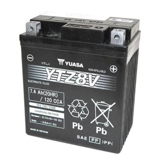 BATTERIA YUASA YTZ8V (SIGILLATA ATTIVATA - FACTORY SEALED) | SGR | 0650081