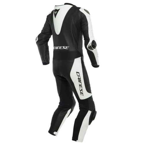 LAGUNA SECA 5 1PC BLACK/WHITE TUTA INTERA IN PELLE | DAINESE