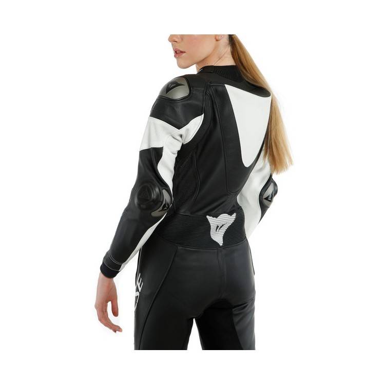 IMATRA LADY 1PC BLACK/WHITE TUTA INTERA IN PELLE | DAINESE