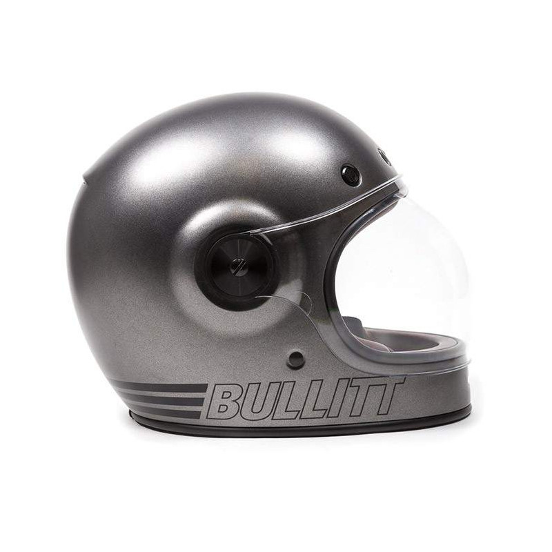 Bell bullit retro matte metallic titanium casco integrale