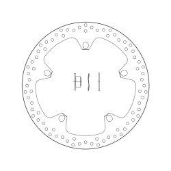 168.B407.D7 SERIE ORO DISCO FRENI FISSO  | BREMBO 168B407D7