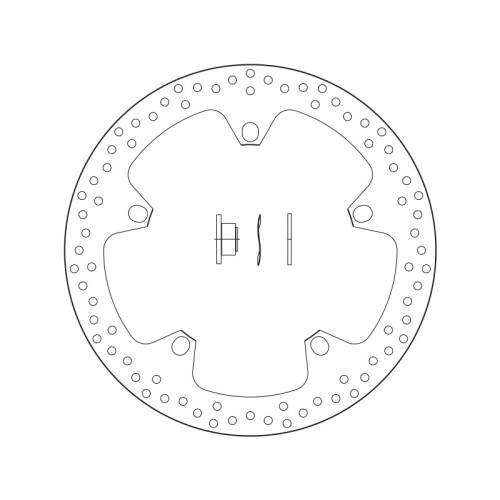 168.B407.D7 SERIE ORO DISCO FRENI FISSO  | BREMBO 168B407D7