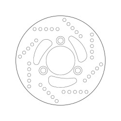 68.B407.14 SERIE ORO DISCO FRENI FISSO  | BREMBO 68B40714