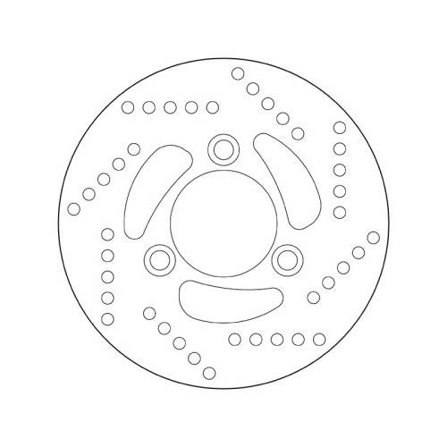 68.B407.14 SERIE ORO DISCO FRENI FISSO  | BREMBO 68B40714