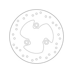 68.B407.15 SERIE ORO DISCO FRENI FISSO  | BREMBO 68B40715