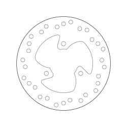 68.B407.17 SERIE ORO DISCO FRENI FISSO  | BREMBO 68B40717