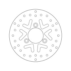 68.B407.18 SERIE ORO DISCO FRENI FISSO  | BREMBO 68B40718