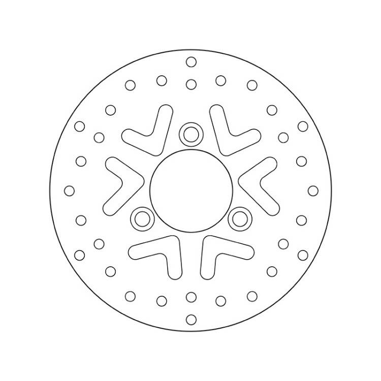68.B407.18 SERIE ORO DISCO FRENI FISSO  | BREMBO 68B40718