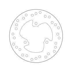 68.B407.19 SERIE ORO DISCO FRENI FISSO  | BREMBO 68B40719