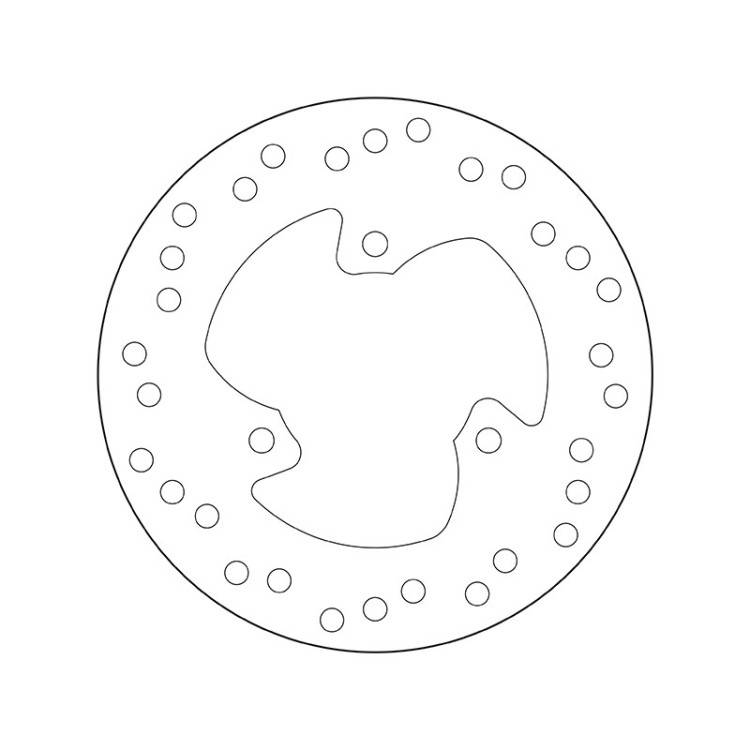 68.B407.19 SERIE ORO DISCO FRENI FISSO  | BREMBO 68B40719
