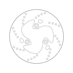 68.B407.21 SERIE ORO DISCO FRENI FISSO  | BREMBO 68B40721