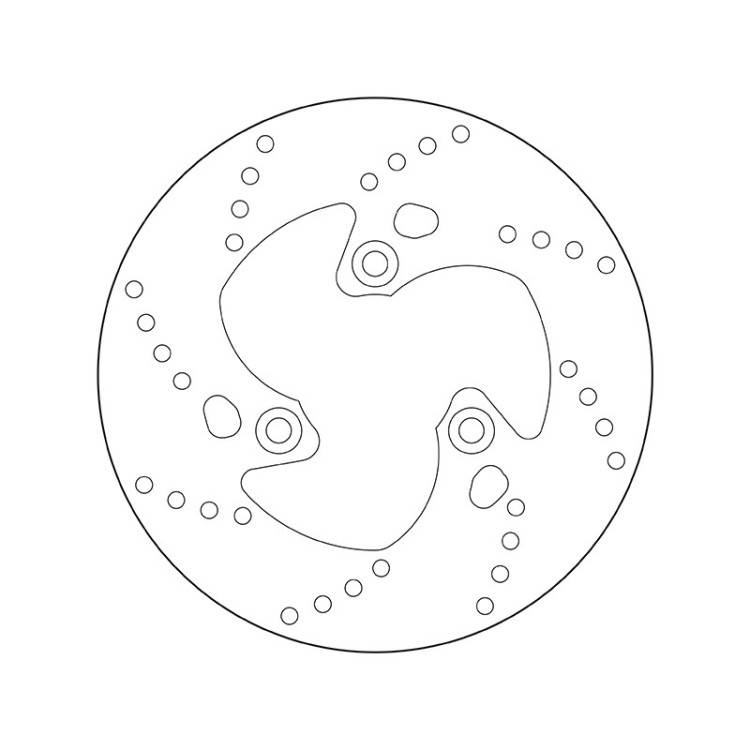 68.B407.21 SERIE ORO DISCO FRENI FISSO  | BREMBO 68B40721