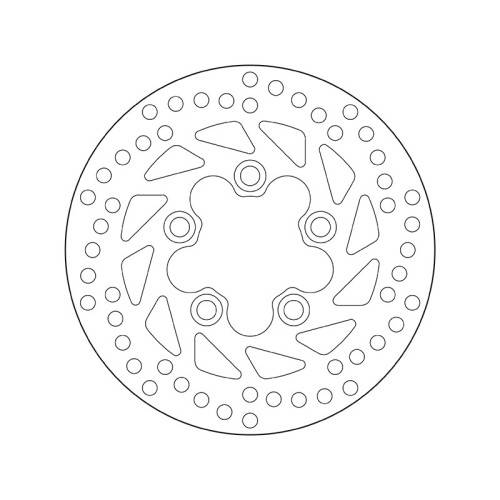 68.B407.24 SERIE ORO DISCO FRENI FISSO  | BREMBO 68B40724