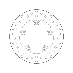 68.B407.28 SERIE ORO DISCO FRENI FISSO  | BREMBO 68B40728