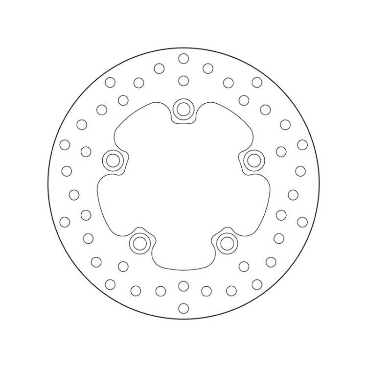 68.B407.28 SERIE ORO DISCO FRENI FISSO  | BREMBO 68B40728