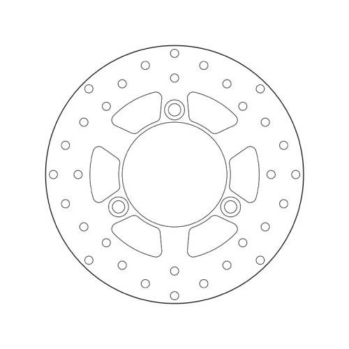 68.B407.29 SERIE ORO DISCO FRENI FISSO  | BREMBO 68B40729