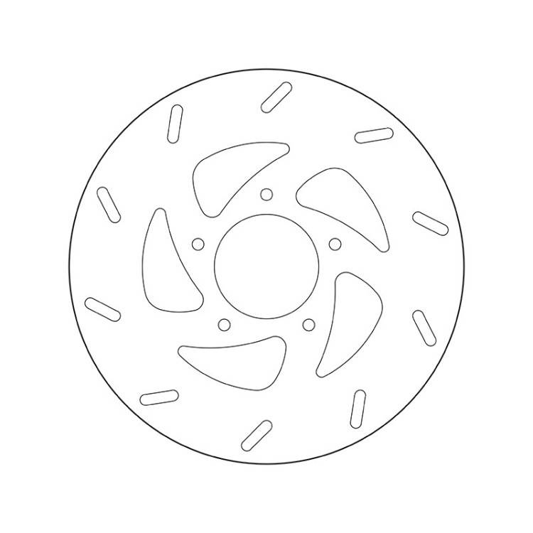 68.B407.30 SERIE ORO DISCO FRENI FISSO  | BREMBO 68B40730